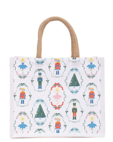Nutcracker Waltz Juco Gift Tote