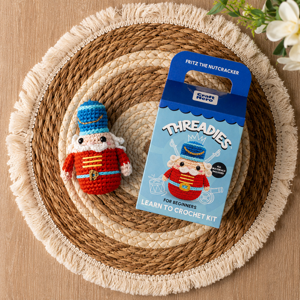 Christmas Crochet Kit for Beginners | Fritz | DIY