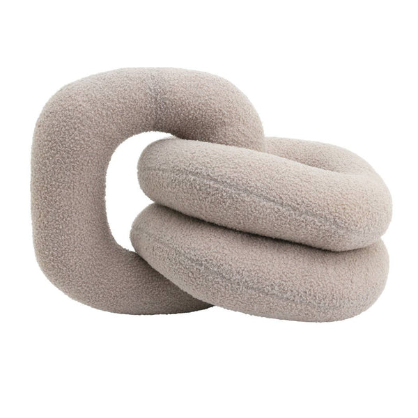 Ivory Cotton Polyester Plush Links, 30in