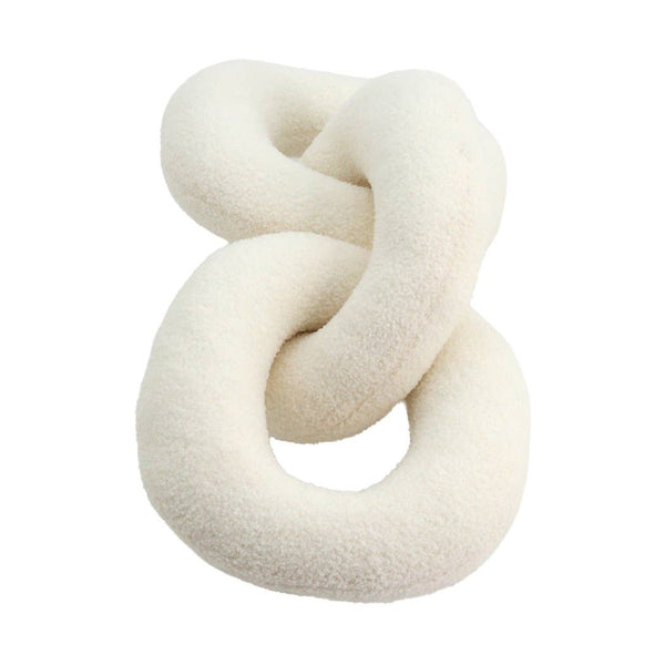 White Cotton Polyester Plush Links, 30in