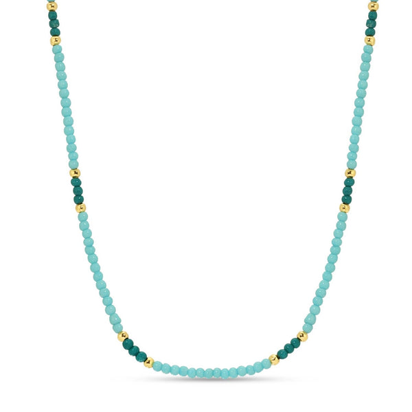 Set/8 Assorted 2Mm Seed Bead Necklaces