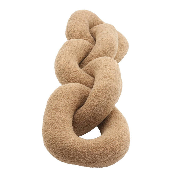 Brown Cotton Polyester Plush Links, 48in