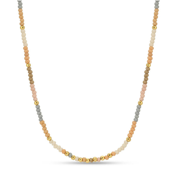 Set/8 Assorted 2Mm Seed Bead Necklaces