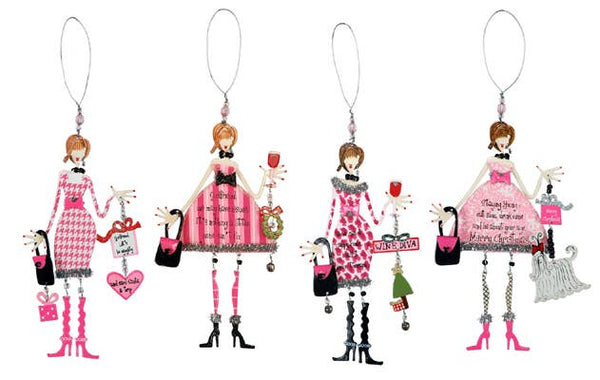 Girl Holidays Ornament