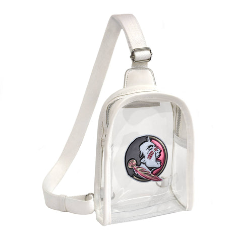 NCAA Florida State Seminoles Clear 3D Mini Sling