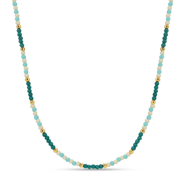 Set/8 Assorted 2Mm Seed Bead Necklaces