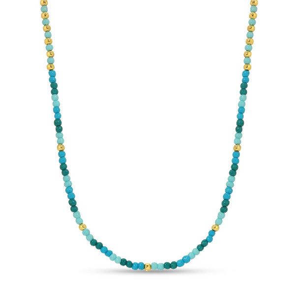 Set/8 Assorted 2Mm Seed Bead Necklaces