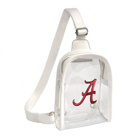 NCAA Alabama Crimson Tide Clear 3D Mini Sling