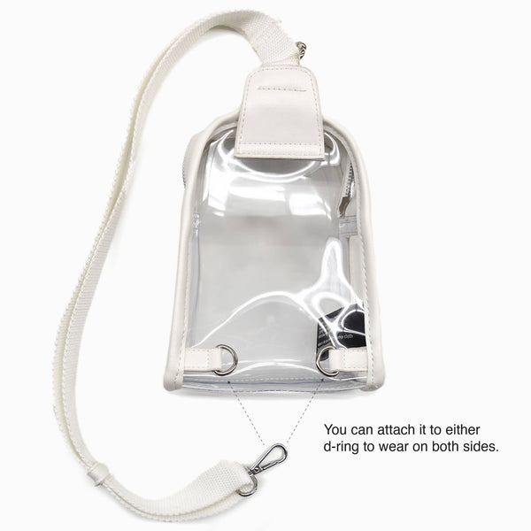 NCAA Florida State Seminoles Clear 3D Mini Sling