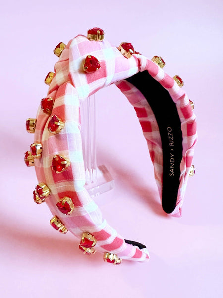 Red Hot Embellished Headband