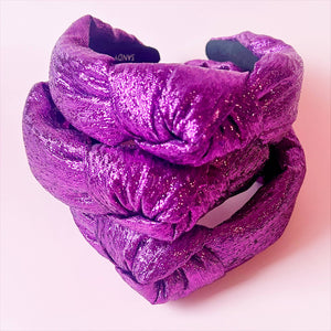 Purple Shimmer Headband