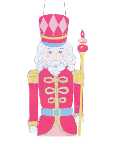 Candy Nutcracker Door Hanger