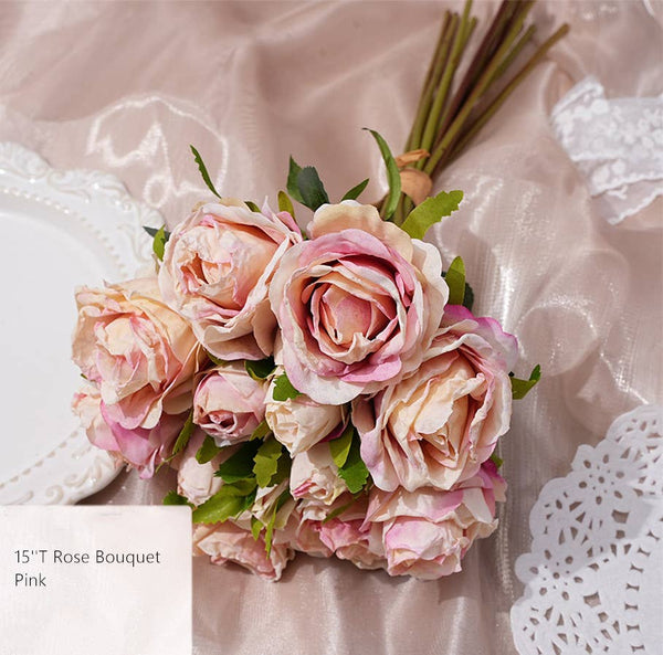 Silk Spring Rose Bouquet