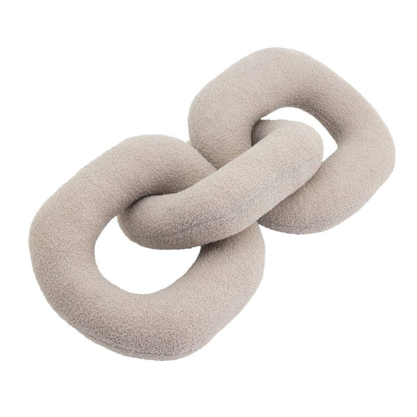 Ivory Cotton Polyester Plush Links, 30in