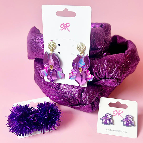 Purple Shimmer Headband