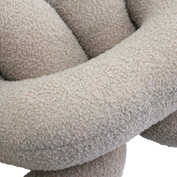 Ivory Cotton Polyester Plush Links, 30in