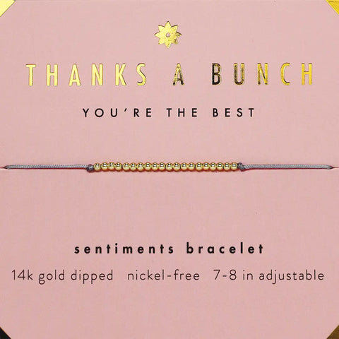 Thanks A Bunch Bracelet