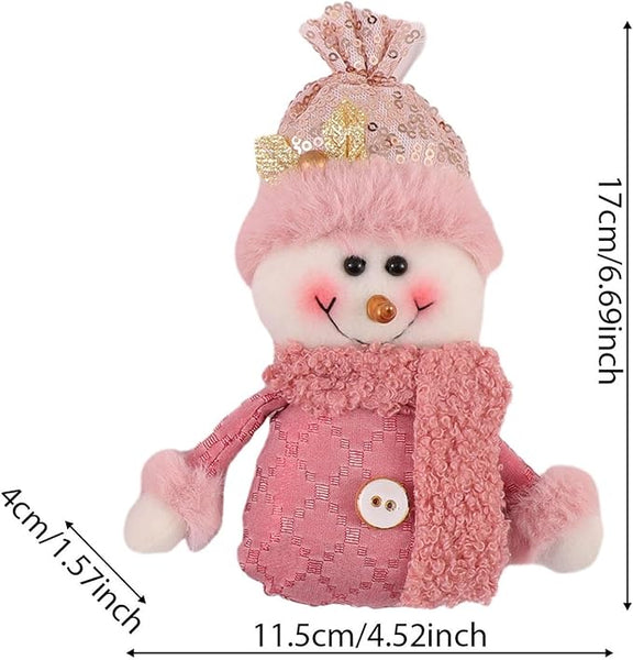 Mini Plush Ornament For Holiday | Christmas Tree Decor