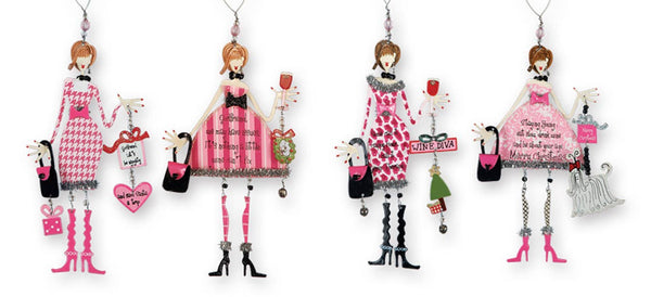 Girl Holidays Ornament