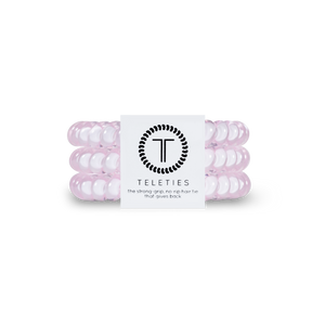 Spiral Hair Coils | Small | Rose Water Pink Hair Ties