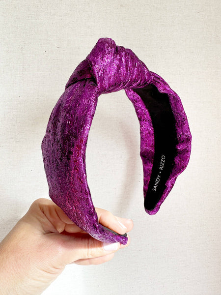 Purple Shimmer Headband