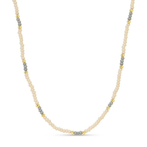 Set/8 Assorted 2Mm Seed Bead Necklaces