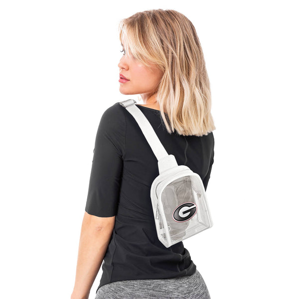 NCAA Georgia Bulldogs Clear 3D Mini Sling