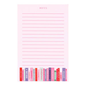 Eras Book Tour Bookshelf 4x6 Notepad