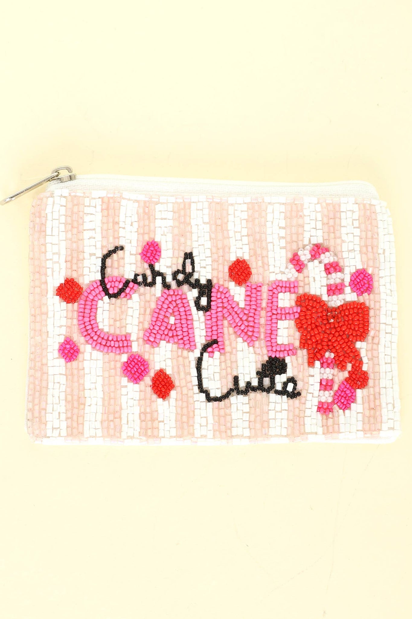 Christmas Candy Cane Cutie Coin Bag