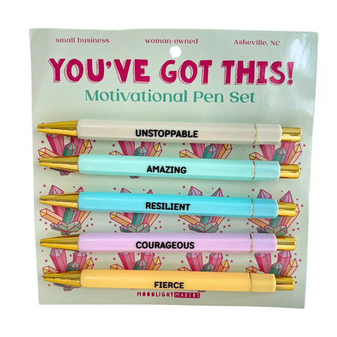 You've Got This - Encouraging Pen Set - Gift, Girl Boss