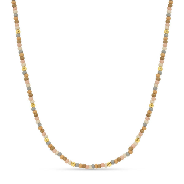 Set/8 Assorted 2Mm Seed Bead Necklaces