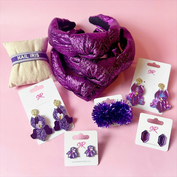 Purple Shimmer Headband
