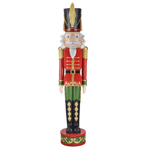 48 Inch Classic Red/Green Christmas Nutcracker