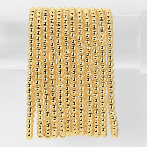 4mm Bead Stretch Bracelet