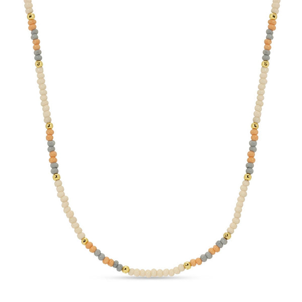 Set/8 Assorted 2Mm Seed Bead Necklaces