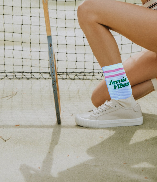 Tennis Vibes Socks