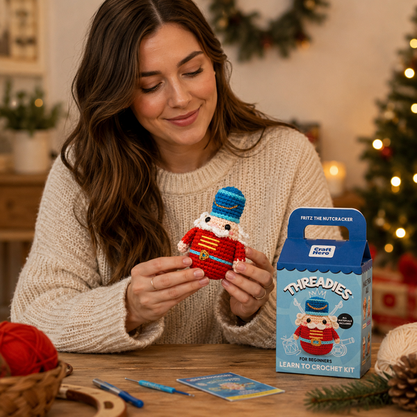 Christmas Crochet Kit for Beginners | Fritz | DIY