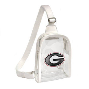 NCAA Georgia Bulldogs Clear 3D Mini Sling