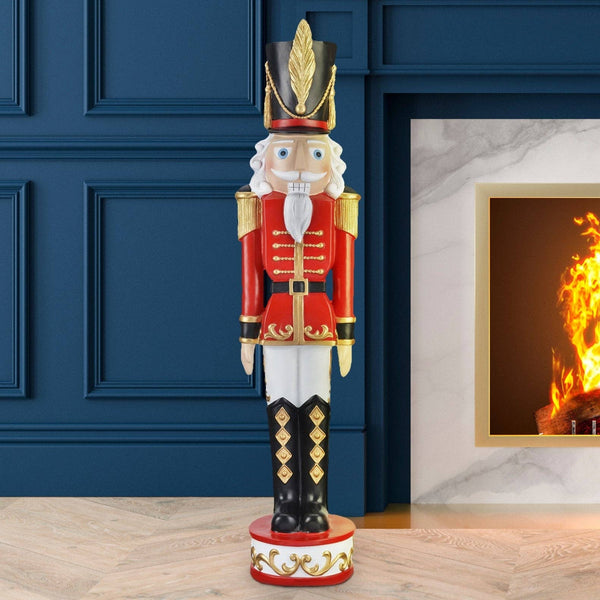 37 Inch Christmas Nutcracker Red/Black