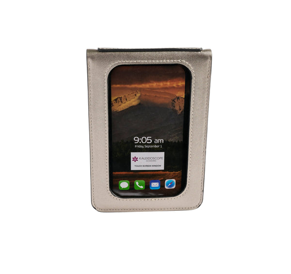 Crossbody Cell Phone Bag - Metallic Assortment