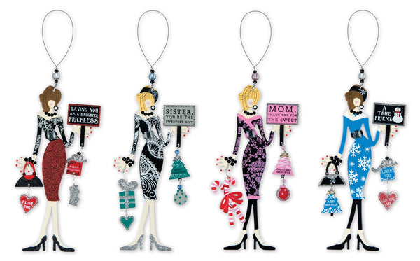 Daughter, Sister, Mom, & Friend Ornament