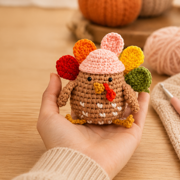 Thanksgiving Crochet Kit for Beginners | Gobbles | DIY