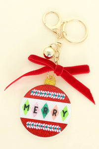 Merry  Ornament Ornament Keychain