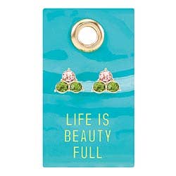 Gemstone Earring - Life is Beauty Full