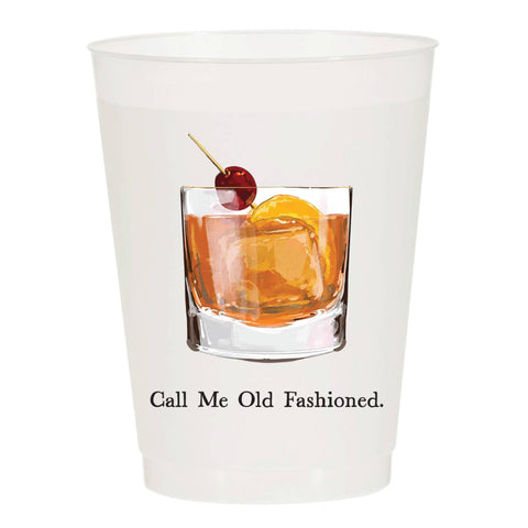 Call Me Old Fashioned Frosted Cups: Pack of 10