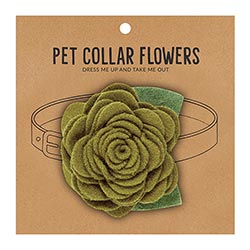 Large Pet Collar Flower