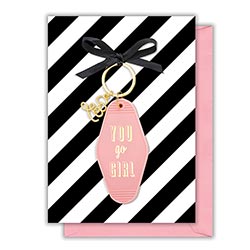 Card with Keychain