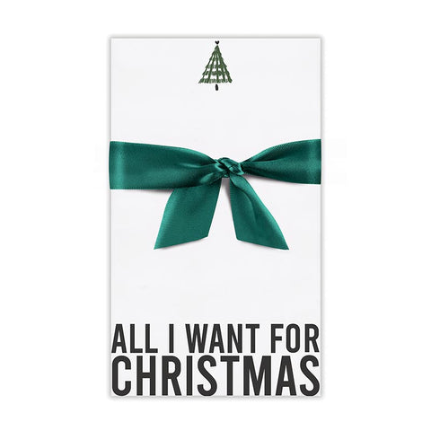 Holiday Notepad - All I Want for Christmas