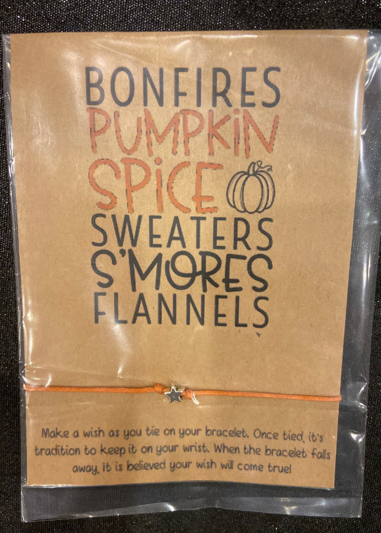 Bonfires Pumpkin Spice Wishlet